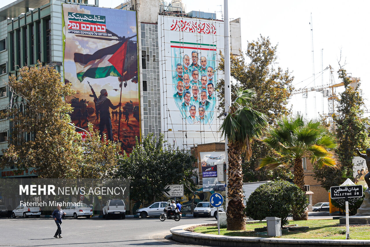 دیوار نگاره میدان فلسطین