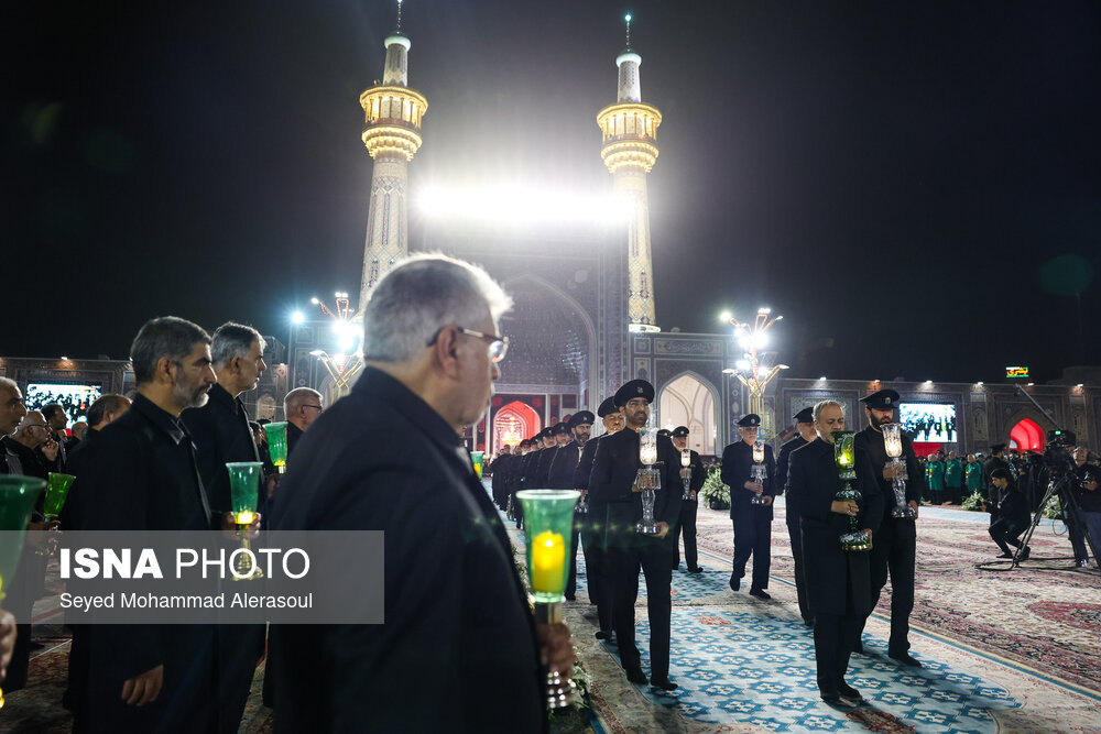 مراسم خطبه خوانی شب شهادت امام رضا (ع)