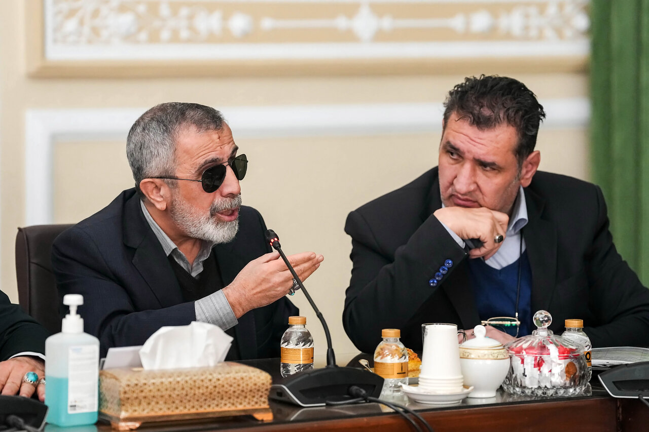 دیدار جمعی از جانبازان و ایثارگران با قالیباف