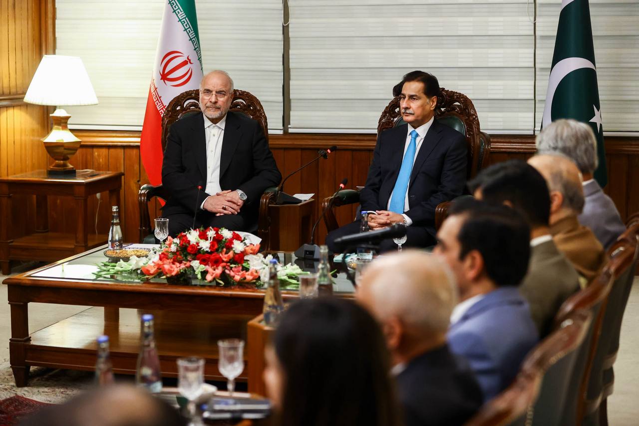  دیدار دو جانبه محمدباقر قالیباف و ایاز صادق 