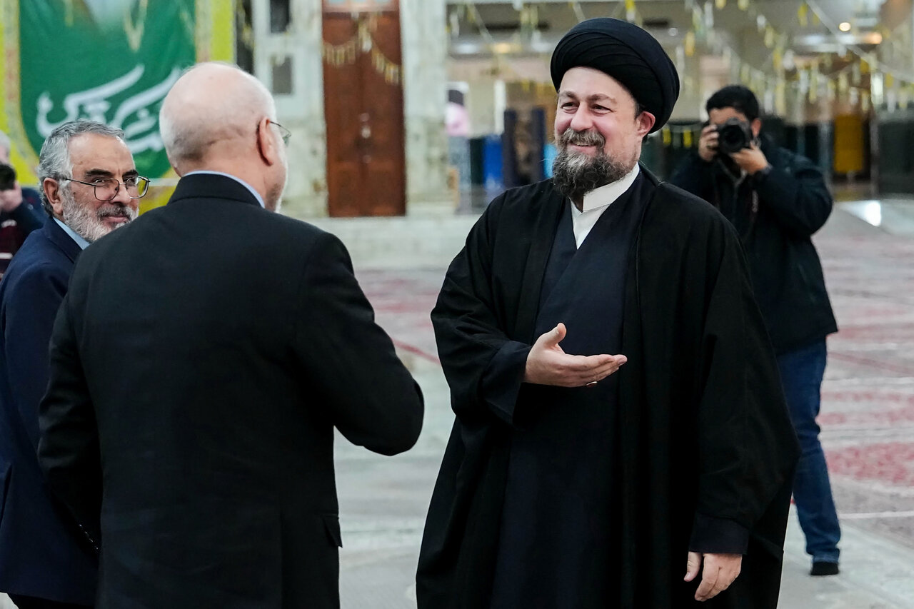 تجدید میثاق رئیس مجلس و نمایندگان با آرمان‌های امام(ره)