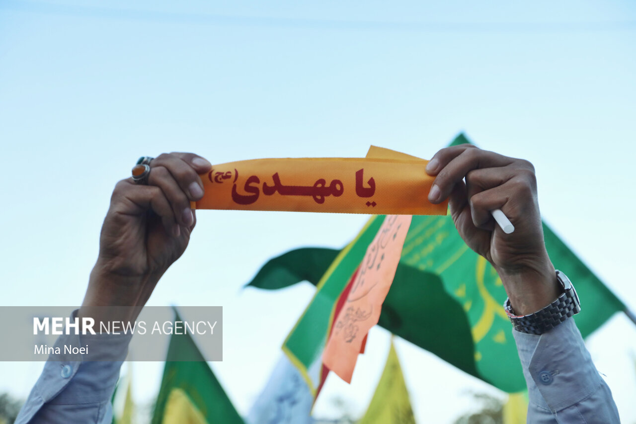 مراسم جشن بیعت با امام زمان(عج) در تبریز