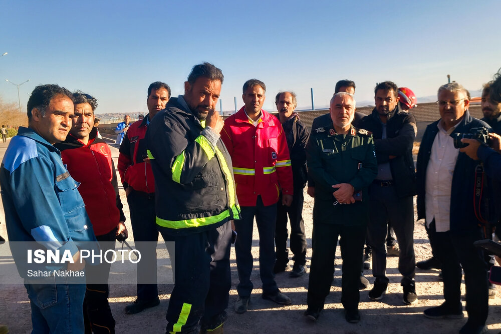 آتش سوزی در مینی پالایشگاه هیدروکربن در منطقه ویژه اقتصادی بیرجند