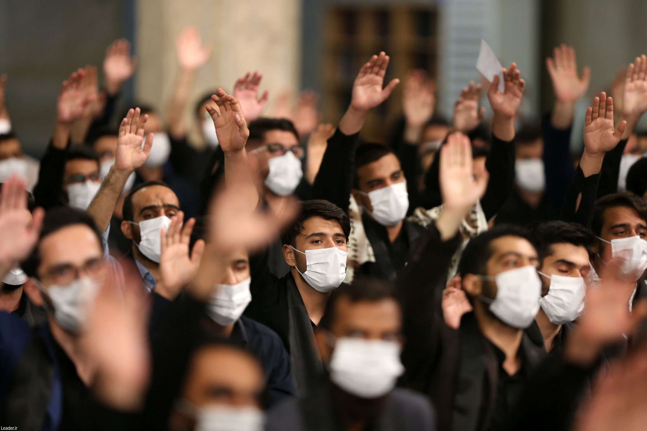 مراسم عزاداری اربعین حسینی با حضور رهبر انقلاب