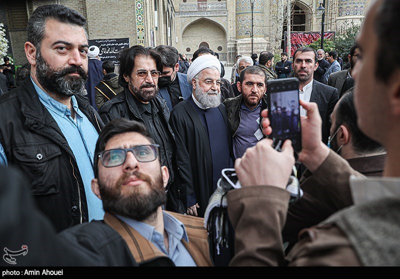 مراسم ترحیم آیت‌الله محمد امامی کاشانی