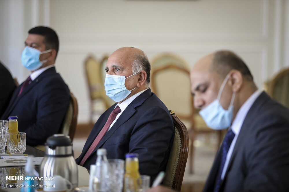 دیدار وزیر خارجه عراق با ظریف