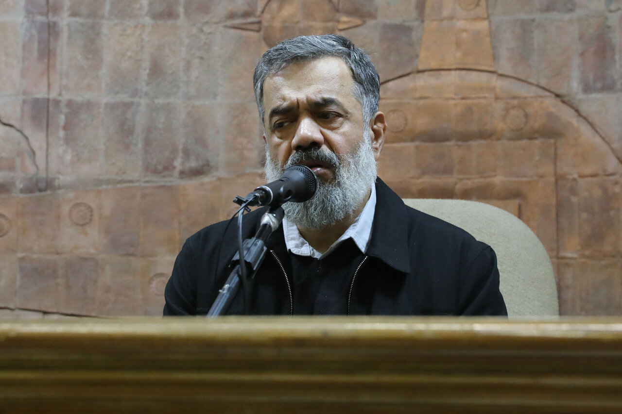 حضور قالیباف در مراسم ختم همسر و فرزندان معاون رئیس جمهور