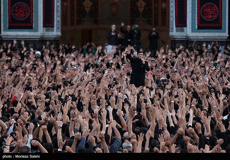 مراسم چهارپایه خوانی روز شهادت امام رضا(ع)