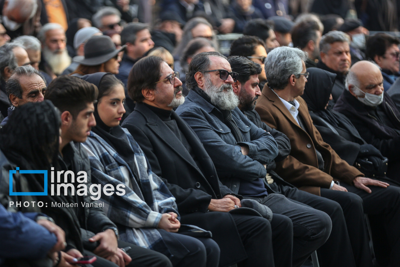  تشییع پیکر «فریدون شهبازیان»