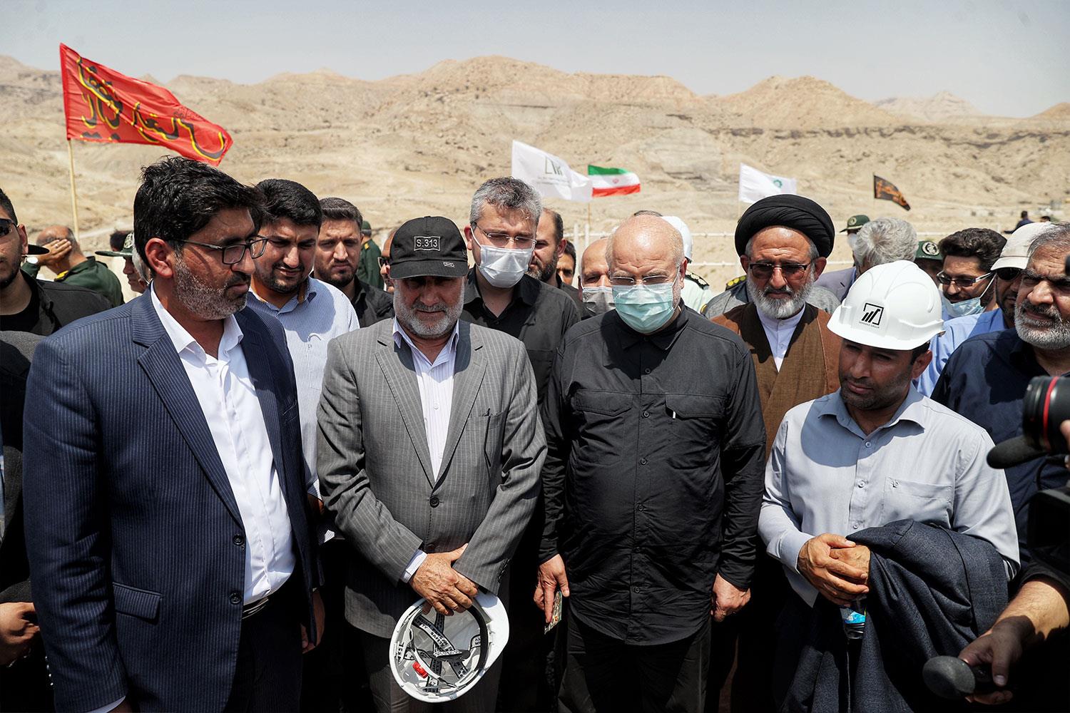 نظارت ستادی قالیباف و مجمع نمایندگان استان بوشهر از پروژه سد 