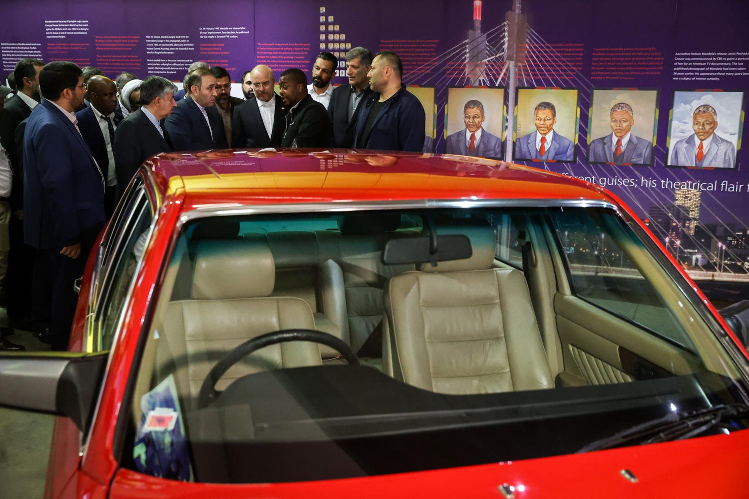 بازدید قالیباف از موزه آپارتاید در ژوهانسبورگ آفریقای جنوبی