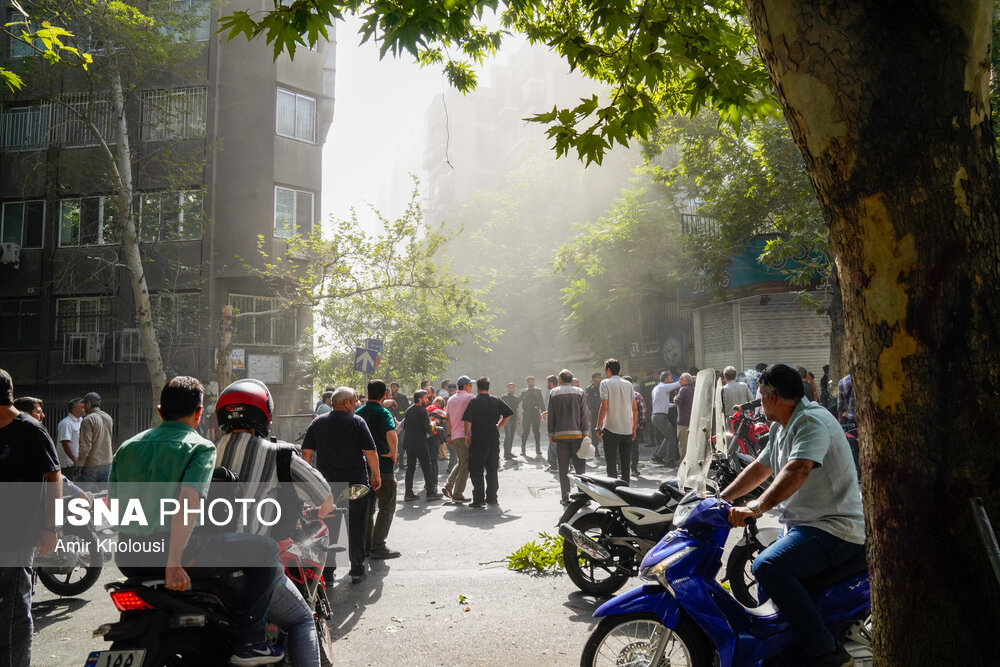 تجاوز رژیم صهیونیستی به منطقه مسکونی غیر نظامی تهران