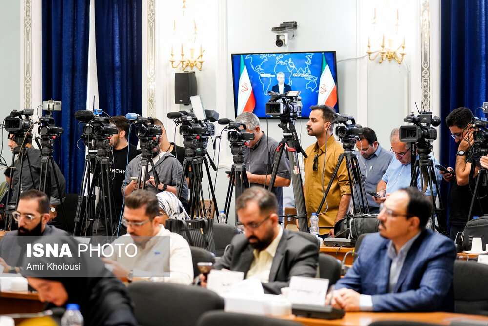 نشست خبری سخنگوی وزارت امور خارجه