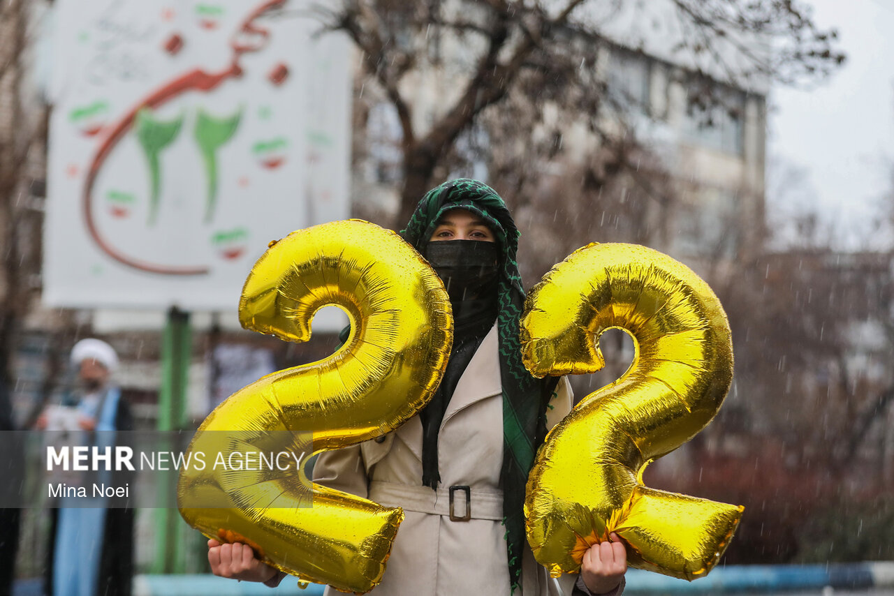 راهپیمایی ۲۲ بهمن در تبریز