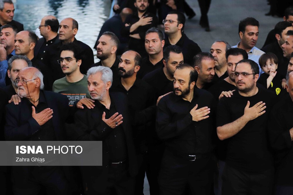 مراسم عزاداری تاسوعای حسینی با حضور رییس جمهور - تبریز