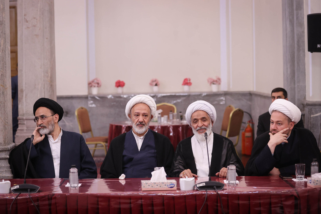 دیدار جمعی از ائمه جماعت مساجد تهران با قالیباف
