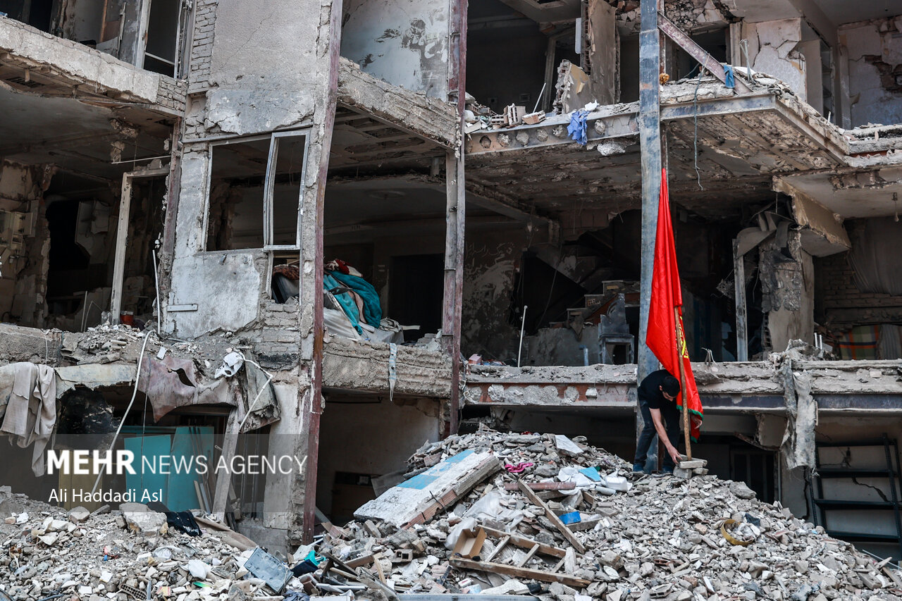 بزرگداشت شهدای حمله تروریستی رژیم صهیونیستی به نارمک