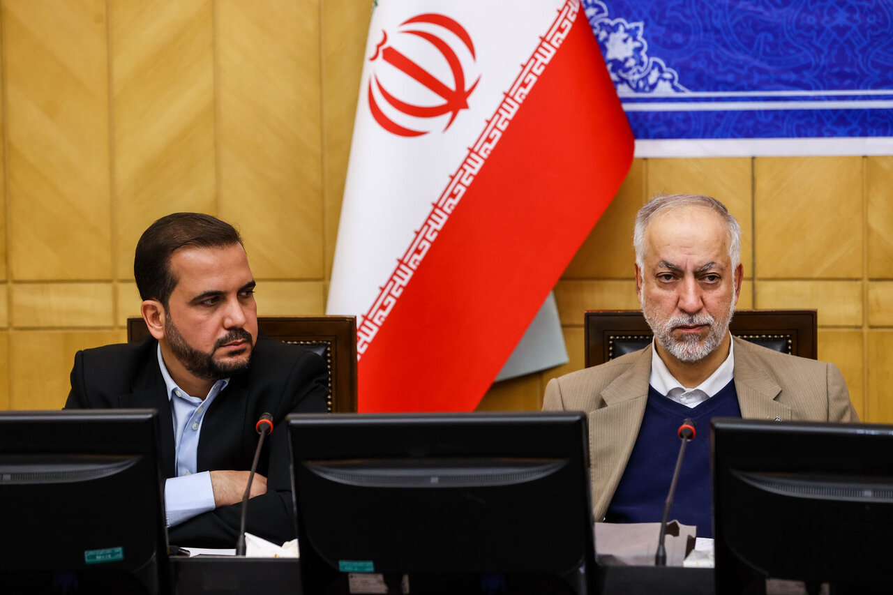 نشست اعضای کمیسیون تلفیق با رئیس مجلس