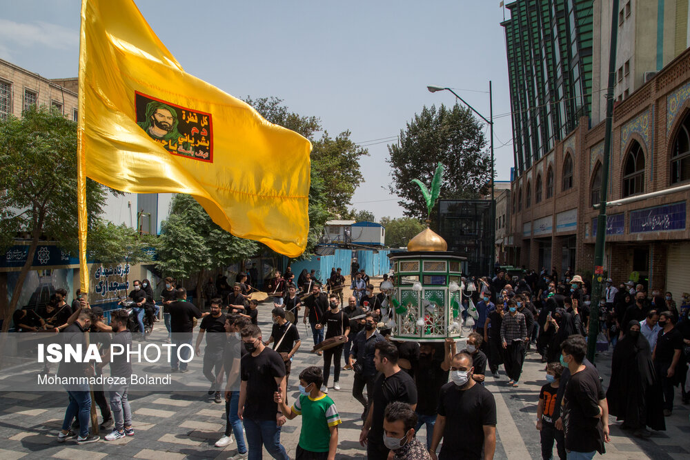 مراسم عزاداری شب تاسوعای حسینی