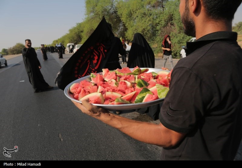 حرکت کاروان مشایه اهالی الهایی به کربلا معلی