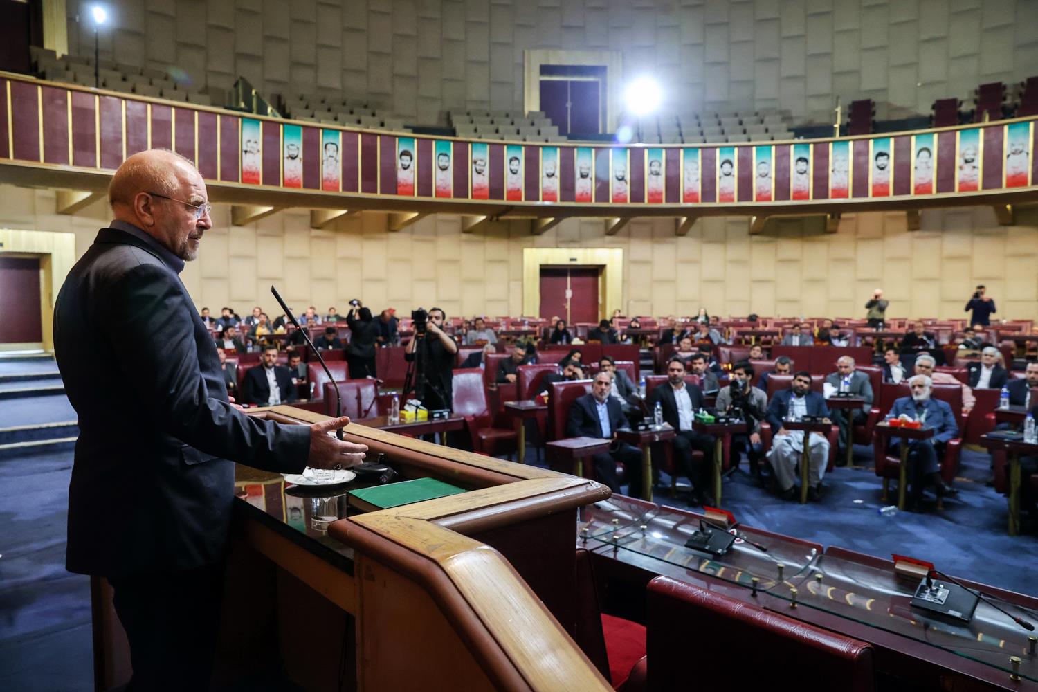 تصاویری از اجلاس شورای عالی استان‌ها با حضور قالیباف