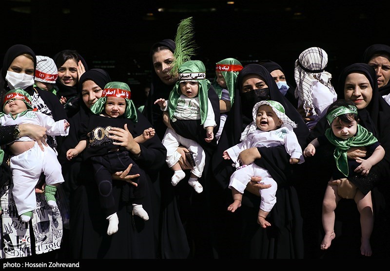 اجتماع شیرخوارگان عاشورایی در مصلای تهران 
