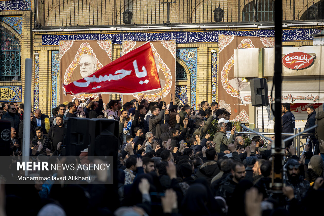مراسم عزاداری دهه دوم فاطمیه در امامزاده صالح (ع)