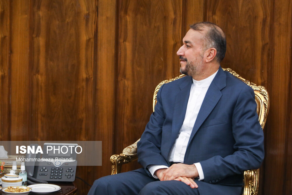 دیدار مشاور ویژه رییس جمهور سوریه با امیرعبداللهیان