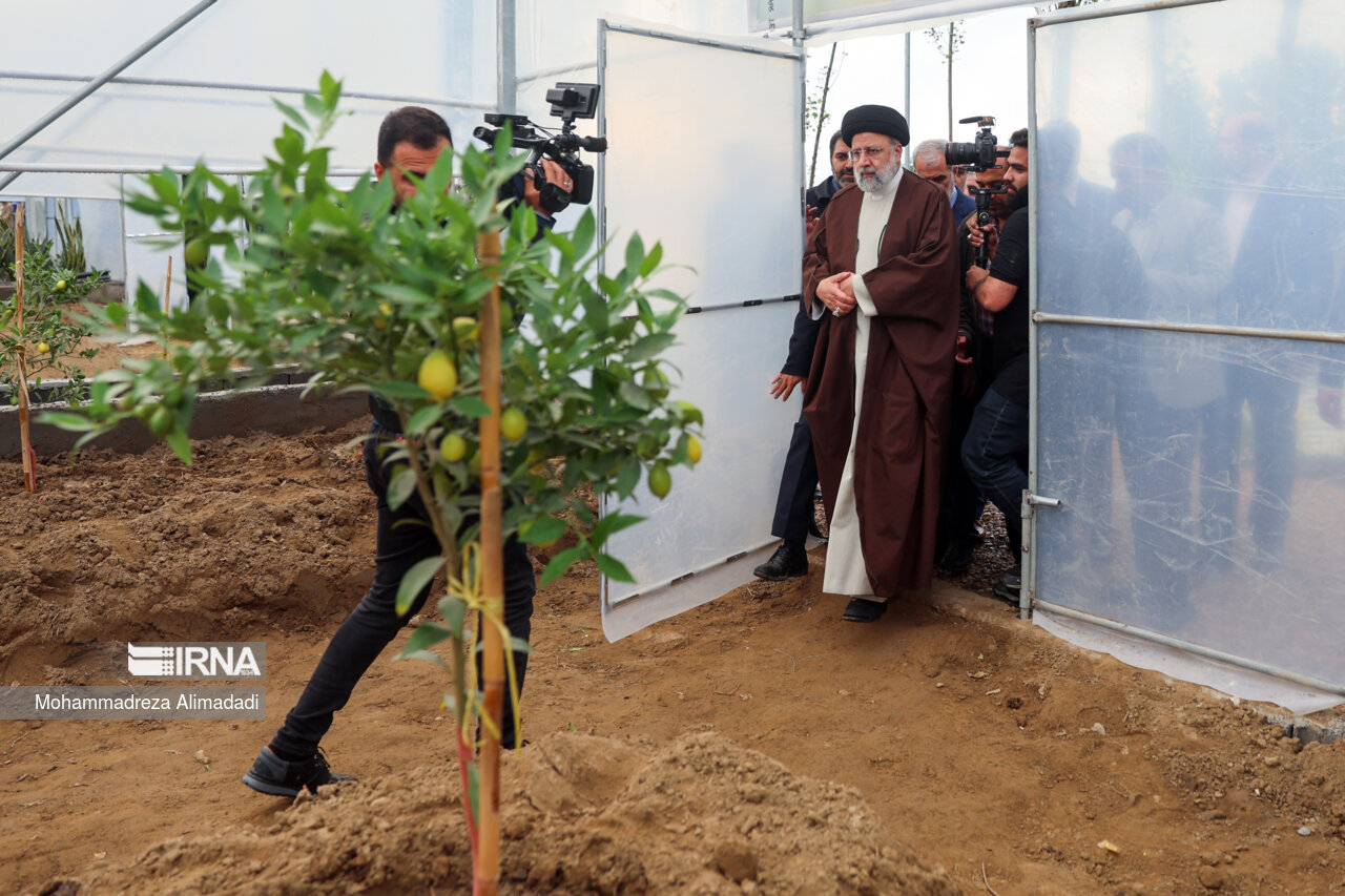 حضور رئیس جمهور در روستای خرم کلا- مازندران