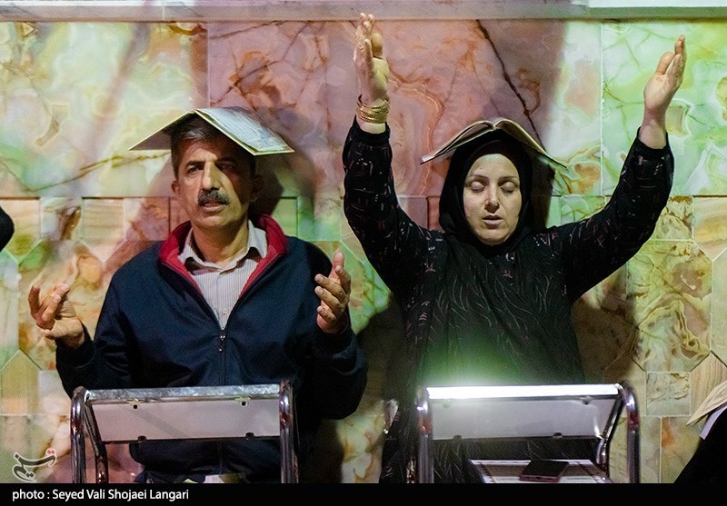 مراسم احیای شب قدر در مسجد جمکران 