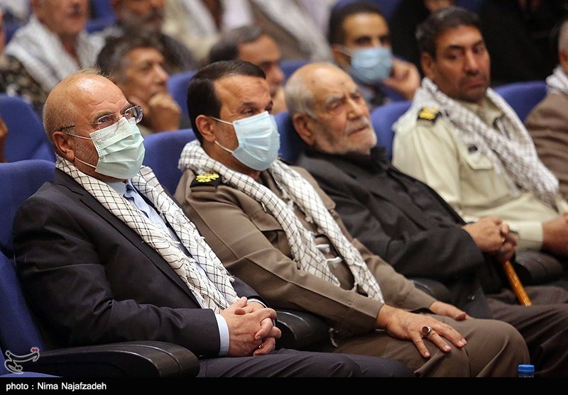 حضور قالیباف در همایش تجلیل از پیشکسوتان جهاد