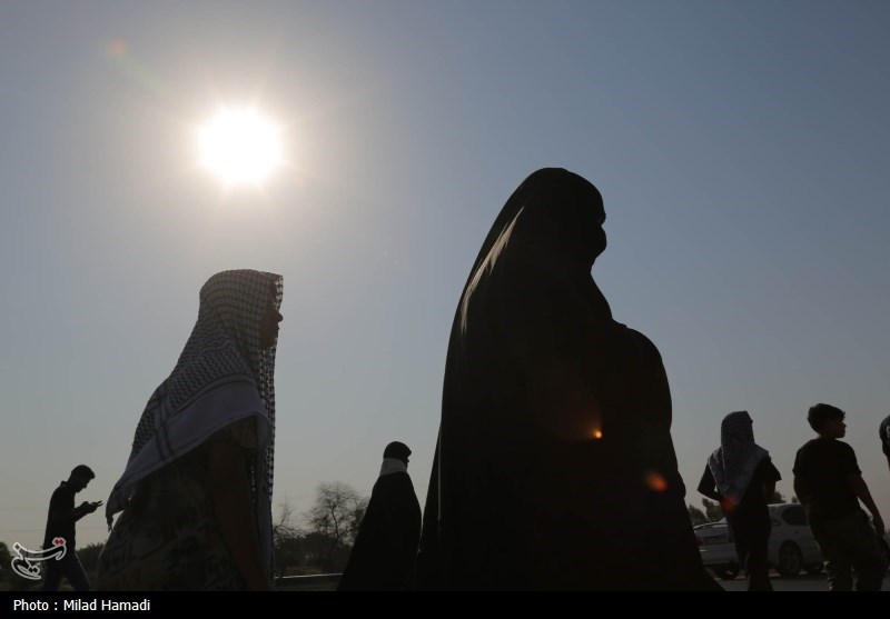 حرکت کاروان مشایه اهالی الهایی به کربلا معلی