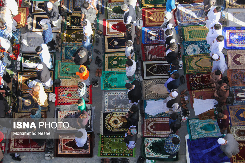 نماز عید سعید فطر اهل سنت در گرگان 