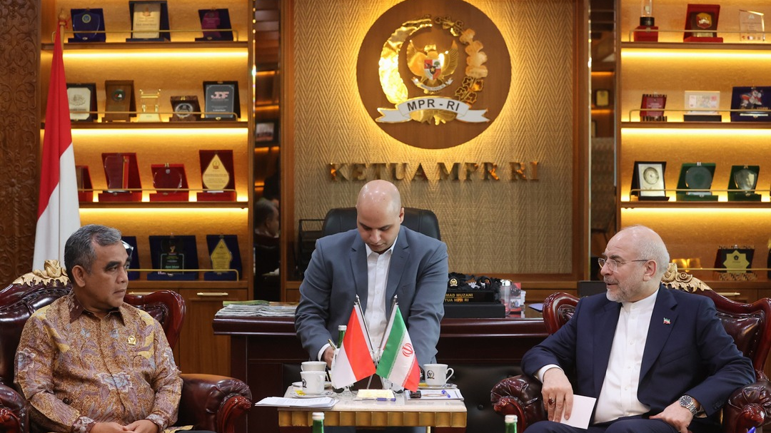 دیدار قالیباف با رییس مجلس مشورتی اندونزی 