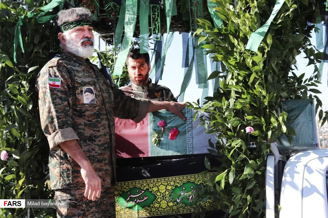 تشییع دو شهید گمنام