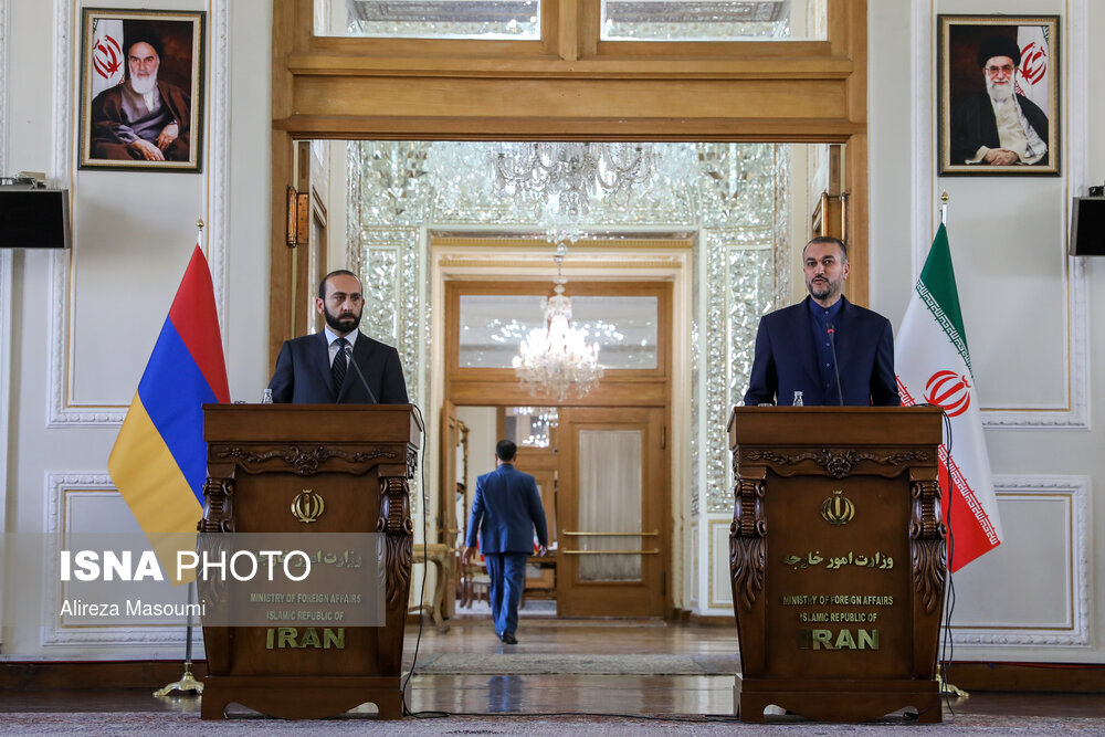  وزیران خارجه ایران و ارمنستان