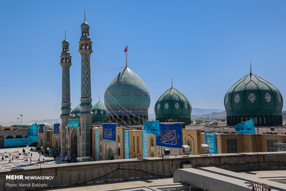 غبار رویی مسجد مقدس جمکران