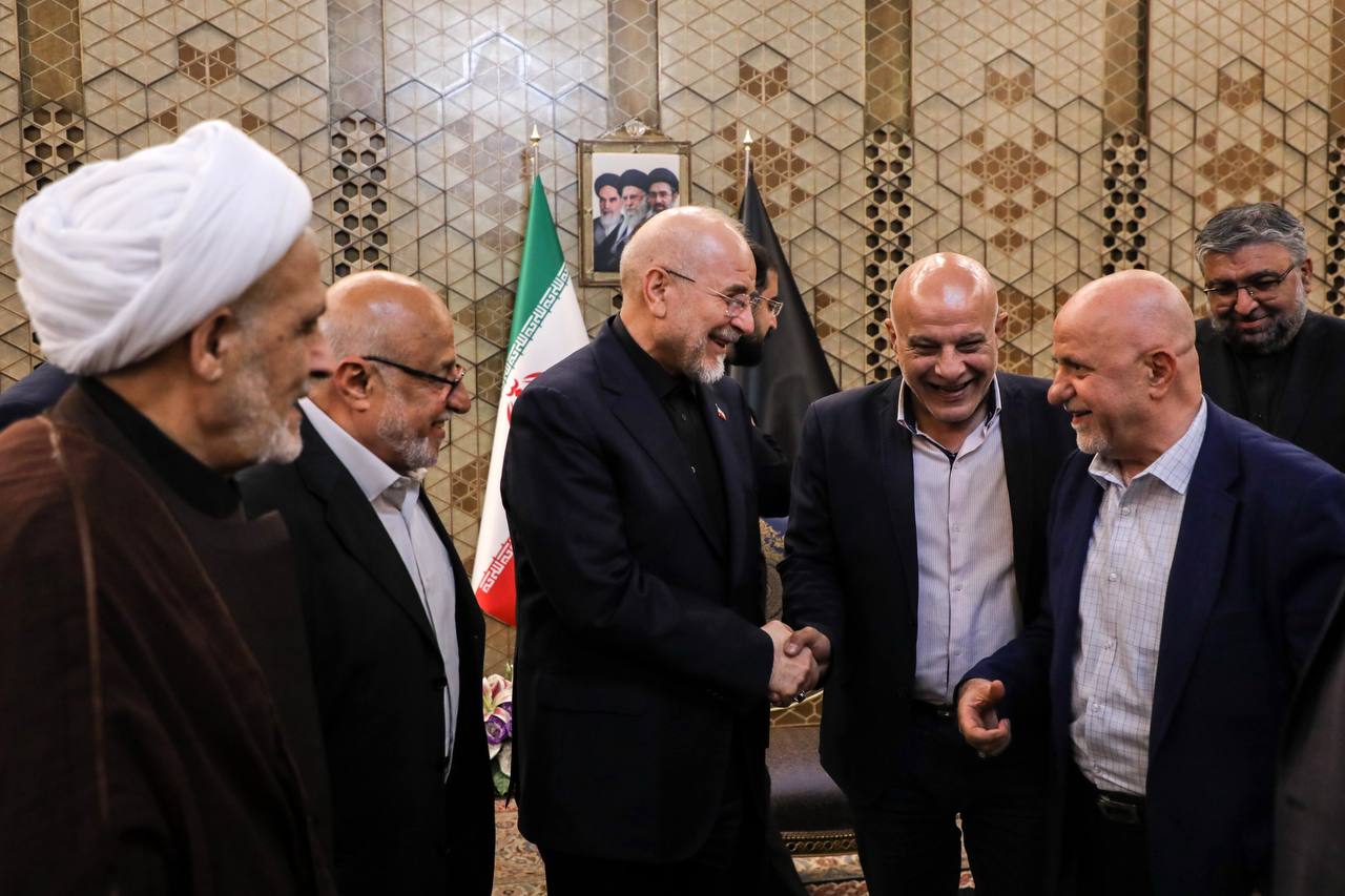 دیدار عضو ارشد جنبش امل لبنان با قالیباف