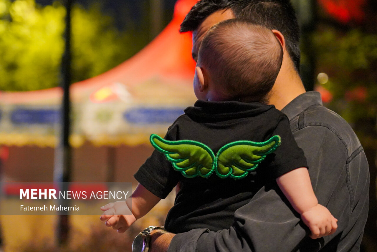 مراسم عزاداری دهه دوم محرم در دانشگاه تهران