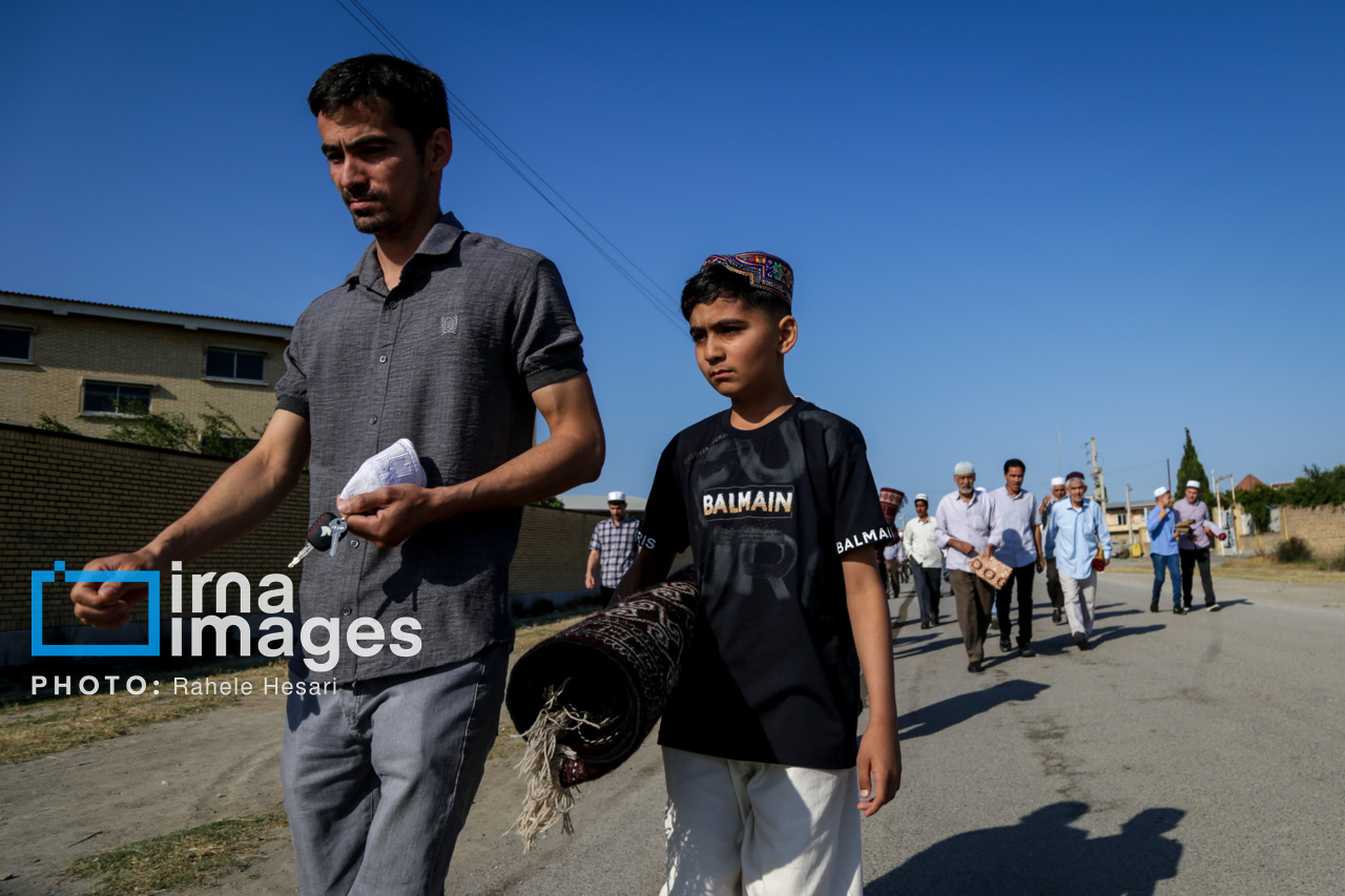 نماز عید «قربان» در بندر ترکمن