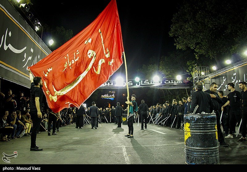 مراسم عزاداری شاه حسین گویان تبریز