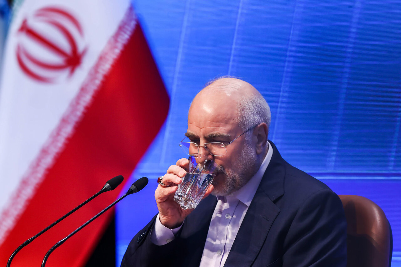 نشست خبری قالیباف 