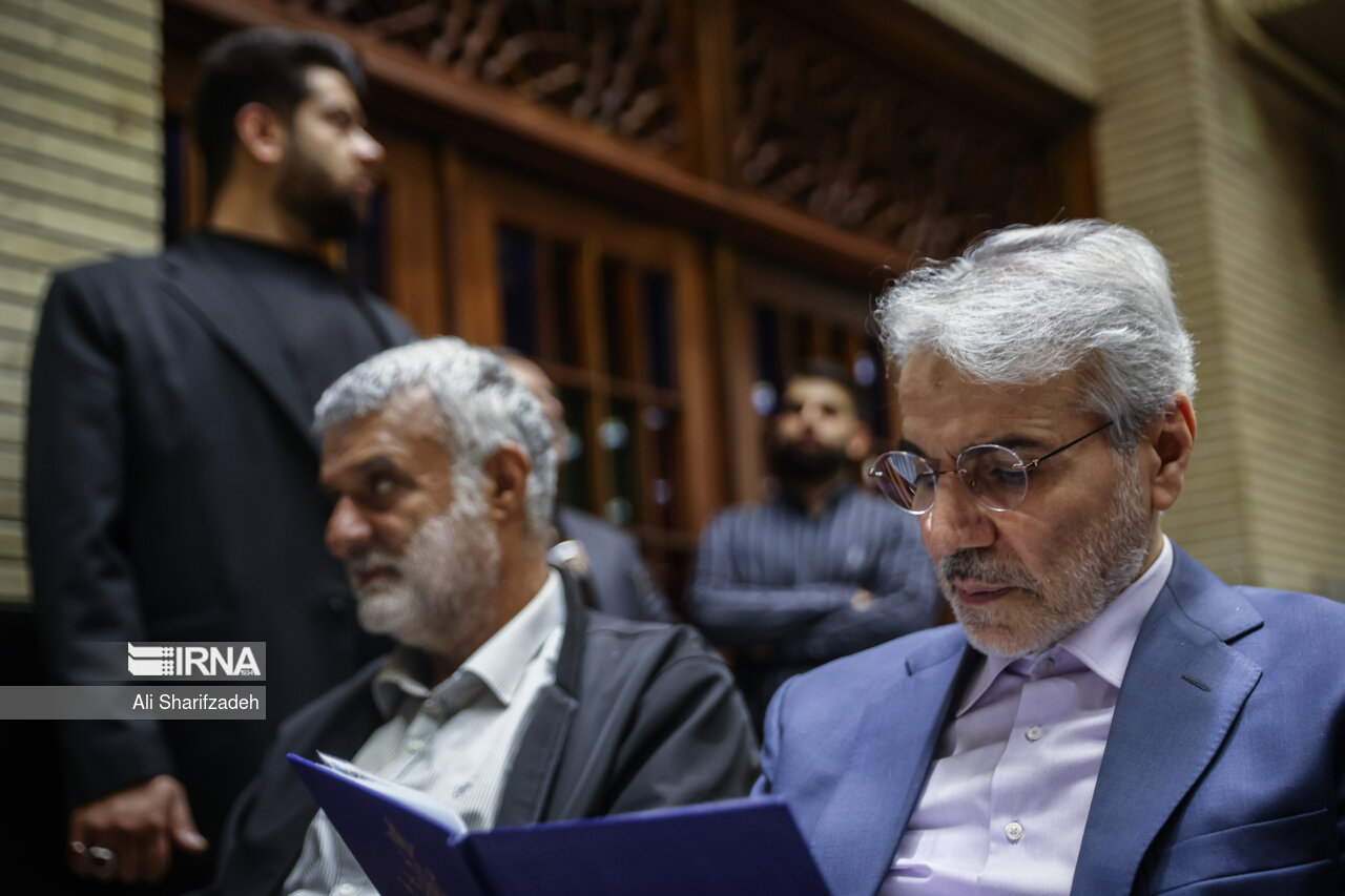 مراسم ترحیم والده «وحید حقانیان»