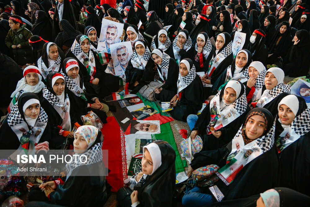 اجتماع بزرگ دختران حاج قاسم