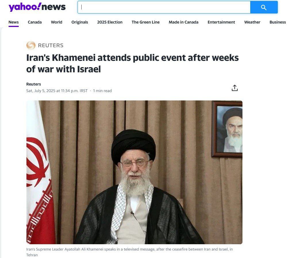 بازتاب حضور رهبر انقلاب در مراسم شب عاشورا در رسانه‌های جهان