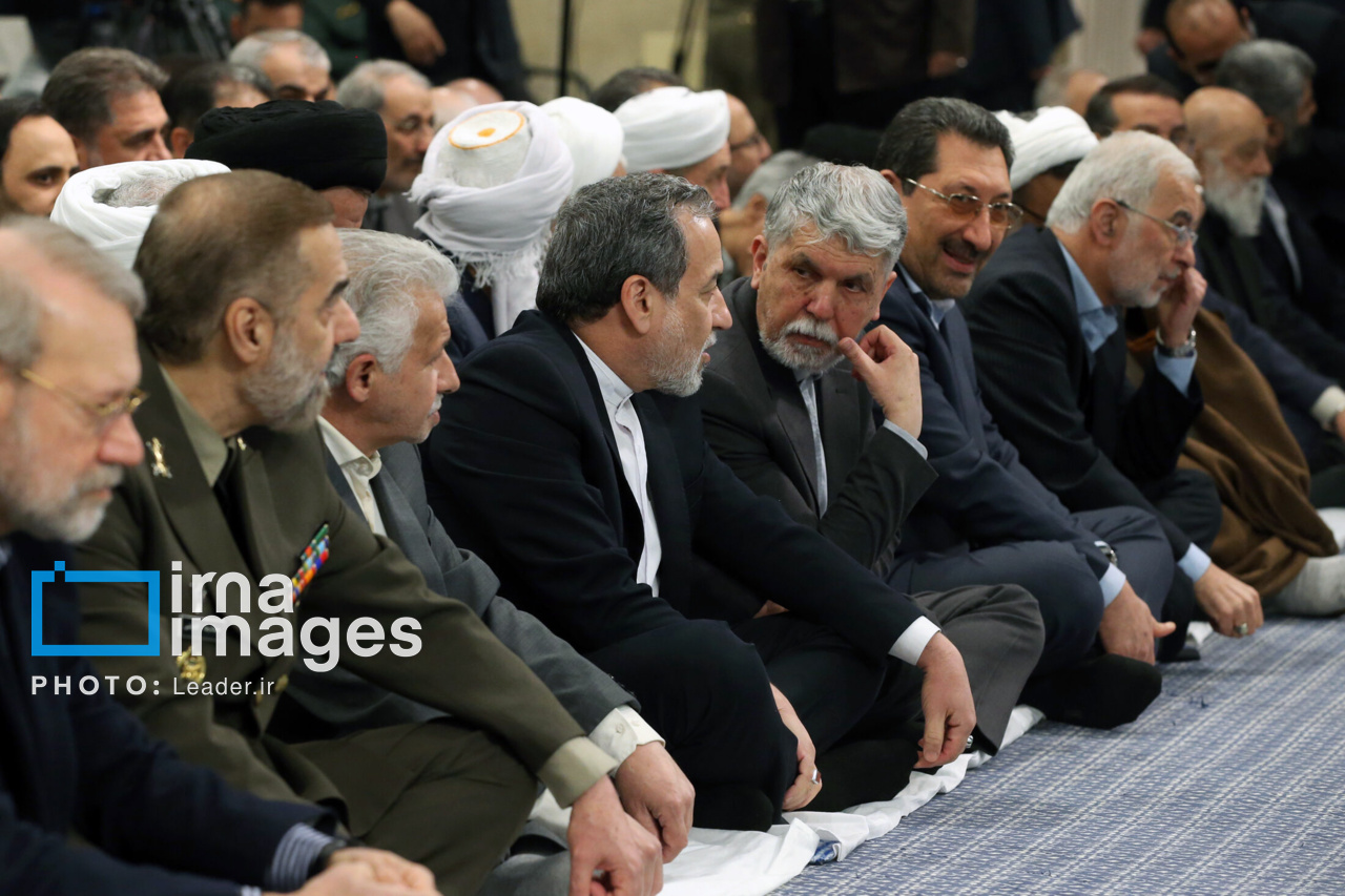 دیدار مسئولان و کارگزاران نظام با رهبر معظم انقلاب