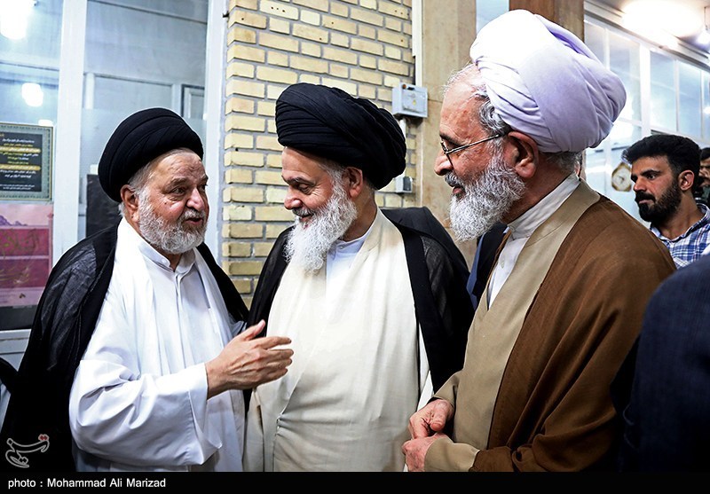  مراسم ترحیم و بزرگداشت همسر آیت‌الله سیستانی در قم