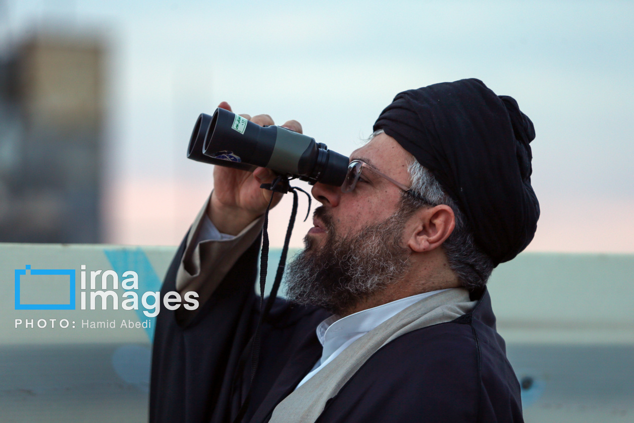 استهلال ماه رمضان در قم