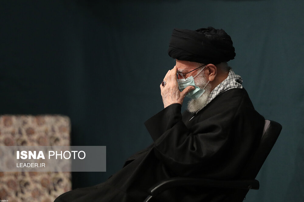 آخرین شب مراسم عزاداری حضرت فاطمه‌زهرا در بیت رهبری