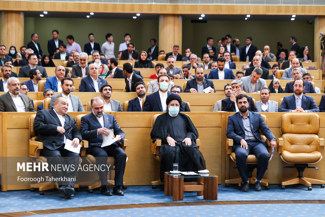 حضور رئیسی در آیین گشایش نمایشگاه ایران اکسپو